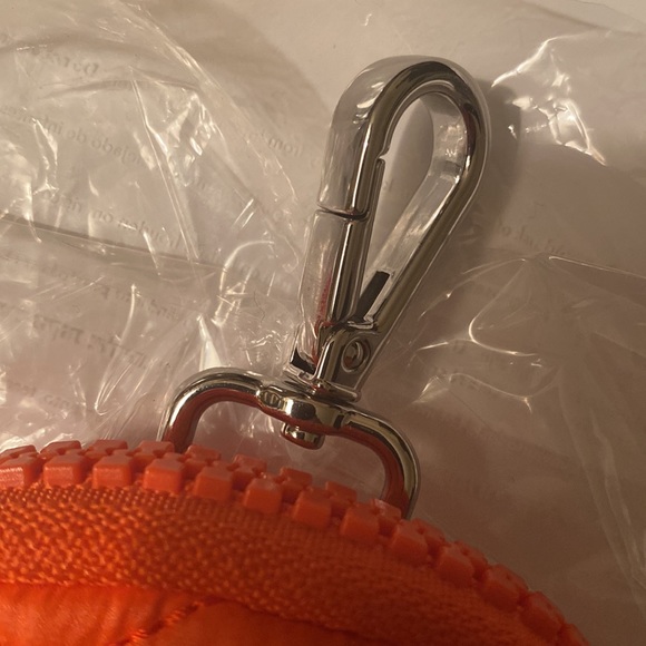 MZ Wallace Small Metro Link Pouch in Flame - Picture 7 of 15